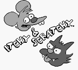 Golf title screen for GameBoy